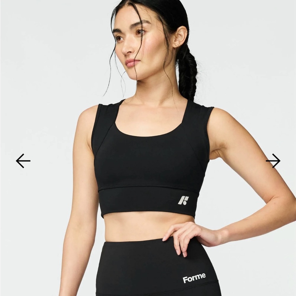 Women's Black Sports Bra